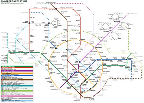 peta mrt singapore berbagai bahasa ukuran besar terbaru