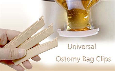 Universal Ostomy Bag Clip Drainable Pouch Clamps Tail