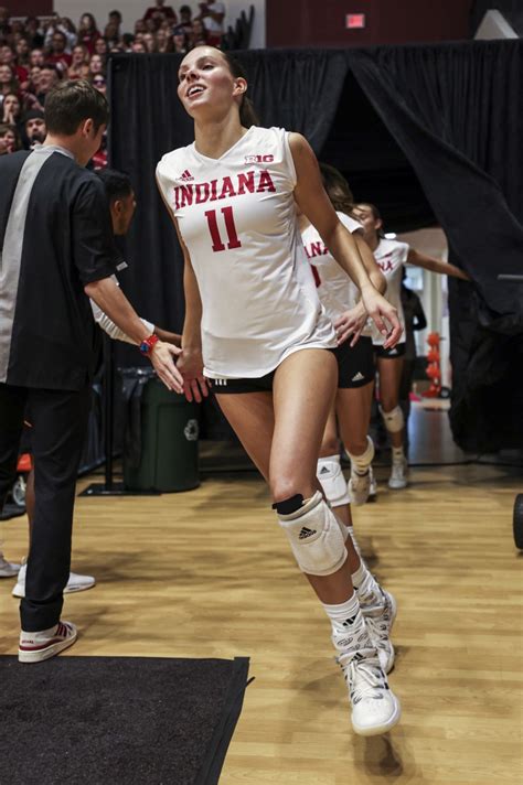 Ava Vickers Volleyball Player At Indiana University Ultra Ankle