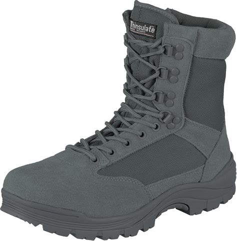 Mil Tec Tactical Boot M Ykk Zipper Botas Militares Hombre Amazon Es