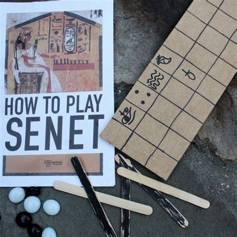 Learn How To Play The Ancient Egyptian Game Of Senet All Ages