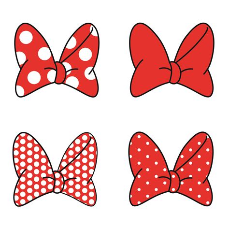 Minnie Polka Dot Bows Svg Bow Svg Minnie Bows  Minnie Bows Png