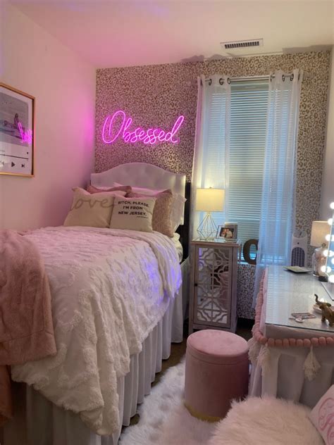 Dorm Room Inspo Pink Dorm Room Decor Girls Dorm Room White Dorm Room