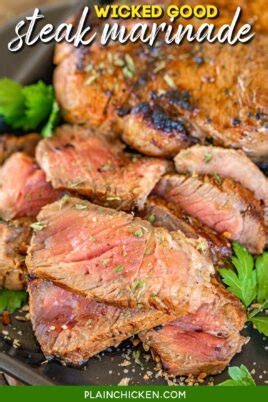 Wicked Good Steak Marinade Plain Chicken