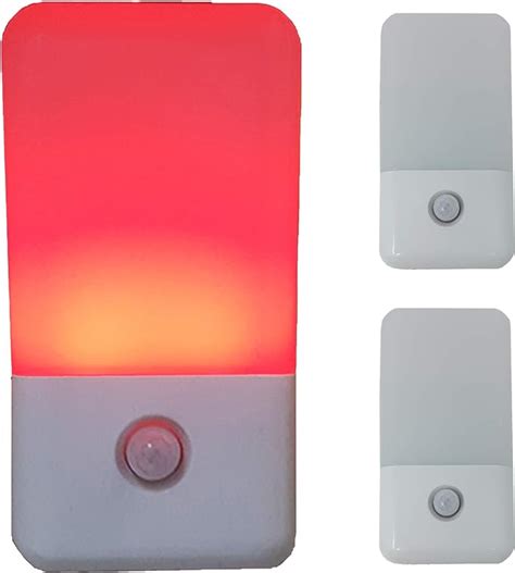 Amazon.com: Sleep-Aid Red Night Light, Motion Detector LED Night Light ...