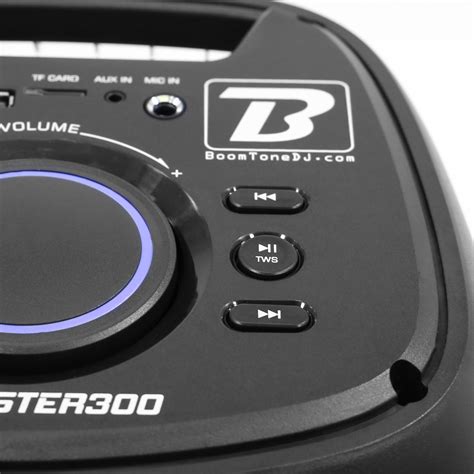 Boomtone Dj Boomaster Enceinte Amplifi E Sonovente