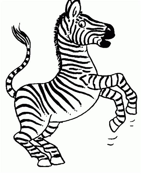 Desenhos Para Pintar Desenhos De Zebras Para Colorir