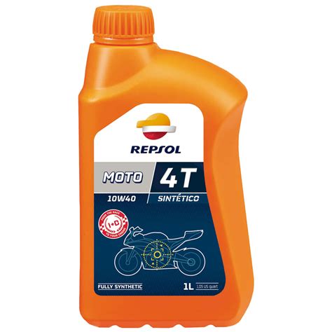 Motorolja REPSOL Moto Sintetico 4T 10W 40 1L Helsyntetisk PowerFactory