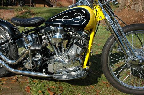 Biker Excalibur Ii Harley Flh Shovelhead Custom Bobber By Bobber