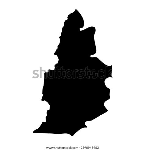 Tulkarm Governorate Map Administrative Division Palestine Stock Vector ...