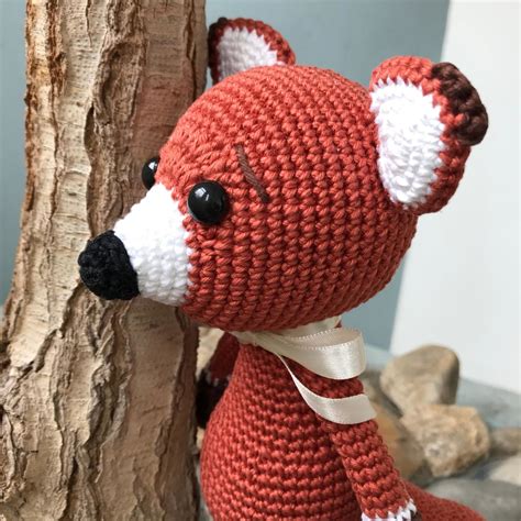 Raposa Em Croch Amigurumi Elo Produtos Especiais