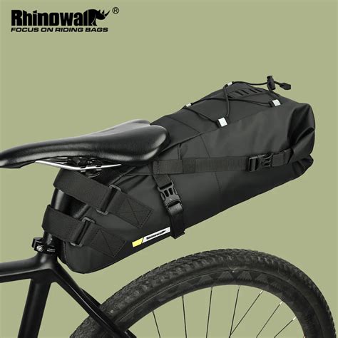 Rhinowalk Bolsa Para Sill N De Bicicleta Alforja Impermeable Plegable