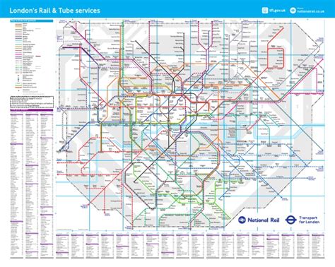 London Rail Tube Map | PDF