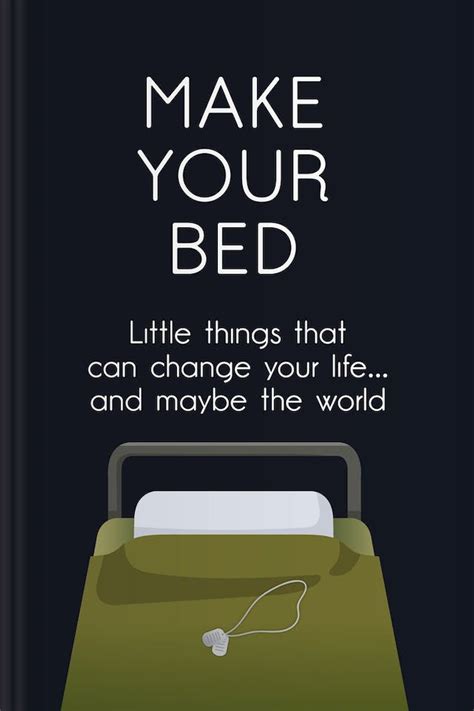 Make Your Bed Summary | Book by Admiral William H. McRaven