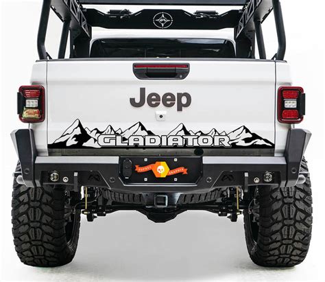 Bed Tailgate Jeep Wrangler Jl Jlu Jls Jts Gladiator Rubicon Mountains