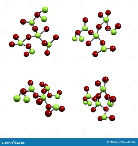 Chemical Compound Structure Of Molecules Stock Images - Image: 6086544