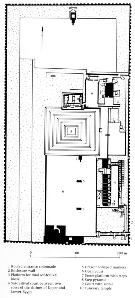 Step Pyramid And Funerary Complex Of King Djoser