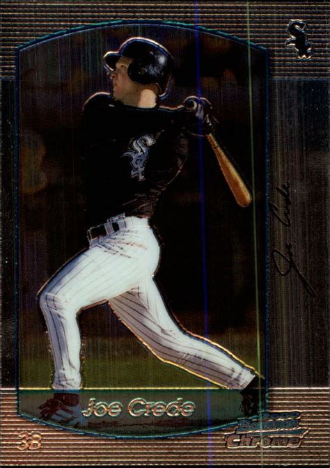 Bowman Chrome Joe Crede Ebay