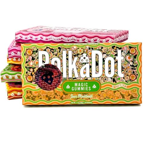 PolkaDot Mushroom Gummies 4 G CannaSense