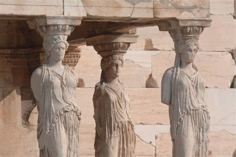 Acropolis Statues Stock Photo - Image: 512270