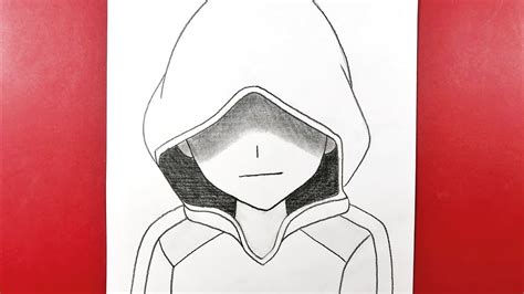 How To Draw A Boy Easy Wearing Hoodie Step By Step Easy Anime