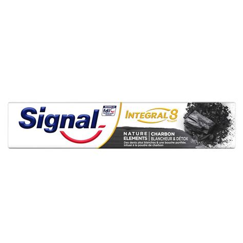 Signal Dentifrice Integral Nature Elements Charbon Blancheur Detox