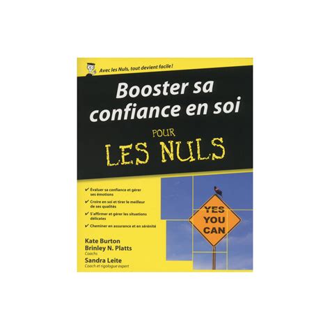 Booster Sa Confiance En Soi Pour Les Nuls Prix Carrefour