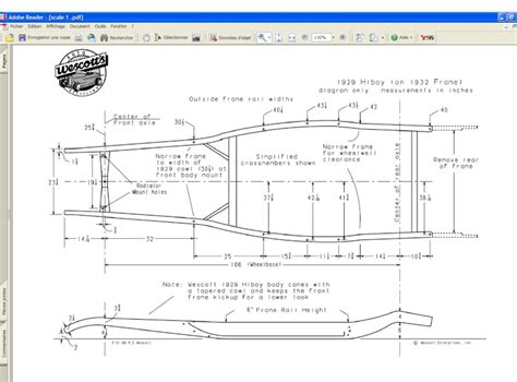 1932 Ford Drawings