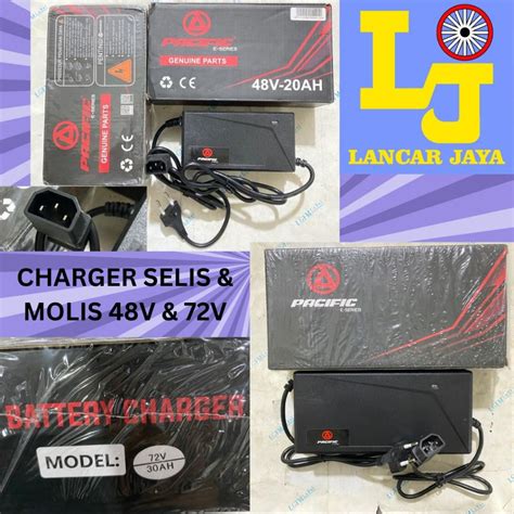 Jual Charger Sepeda Listrik Selis Motor Listrik Pacific V Hz