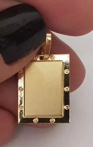 Pingente Placa Para Grava O Em Ouro K Gramas Parcelamento Sem