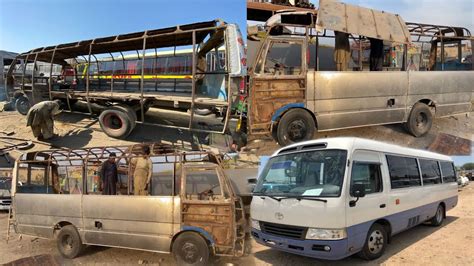 Handmade Hino Bus Production In Pakistan Amazing Restoration Process