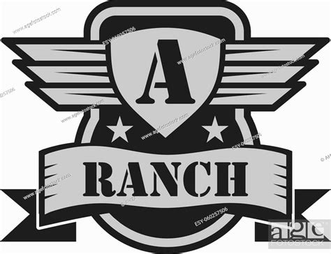 A Ranch Logo, Ranch Logo Vector, Stock Vector, Vector And Low Budget Royalty Free Image. Pic ...