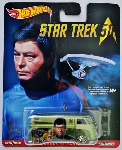 Hot Wheels Star Trek Volkswagen T Panel Bus Djg Mattel Parcelamento Sem Juros