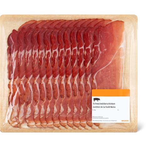 Jambon Cru D Origine For T Noir Migros