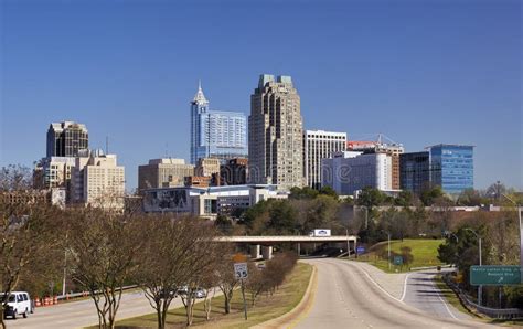 Raleigh, Horizon Du Centre De La Caroline Du Nord, Etats-Unis Photo ...