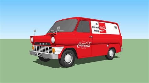 Ford Transit Mk1 Panel Van Coca Cola 3d Warehouse