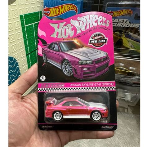 Jual Hotwheels Rlc Nissan Skyline R Pink Shopee Indonesia