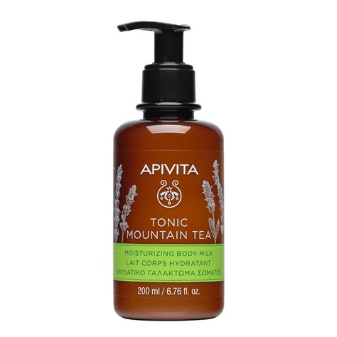 Apivita Tonic Mountain Tea Moisturizing Body Milk Ml Ml