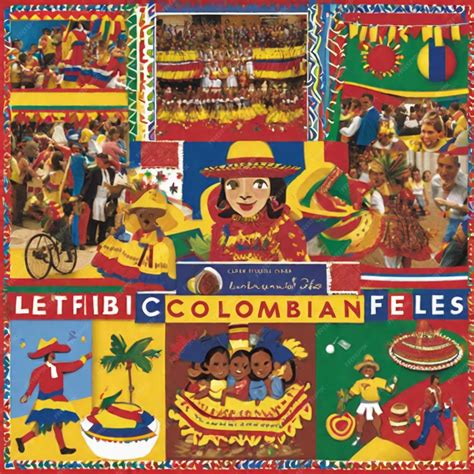 Premium Photo | Vibrant Colombian Culture A Feast of Colors and Traditions