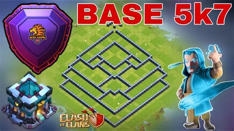 NEW BASE TH13 LEO RANK HUYỀN THOẠI 5k6 5k7 CÚP CHỐT CUỐI MÙA Clash of