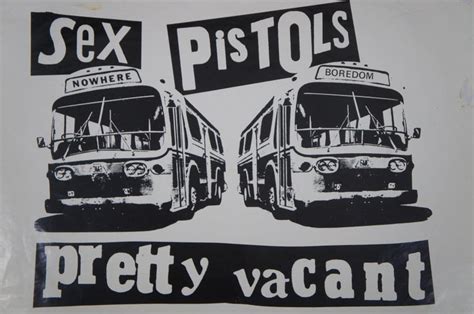 Poster Promotionnel Original 1977 Des Sex Pistols Nowhere Boredom