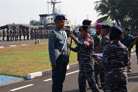 Lantamal Vi Makassar Gelar Pasukan Dan Latihan Pengamanan Pemilu