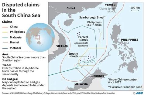 Us Imposes Sanctions On Chinese Officials Oil Giant Over South China