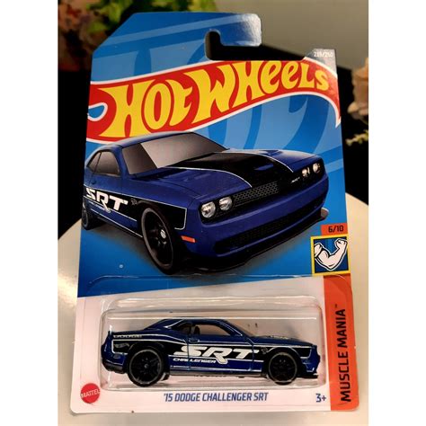 HOT WHEELS DODGE CHALLENGER SRT BLUE Shopee Malaysia