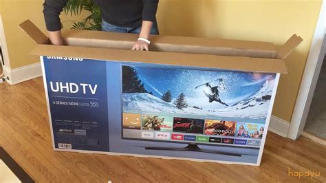 Samsung 55 4K Smart LED TV Unboxing UN55KU6270FXZA UN55KU6300FXZA