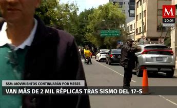 Suman más de 2 mil réplicas del temblor del 19 de septiembre Grupo