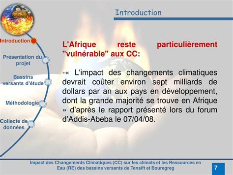 PPT Impact Des Changements Climatiques Sur Le Climat Et Les