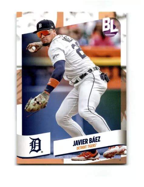 CARTA DA BASEBALL 2024 Topps Big League Javier Baez 2 Detroit Tigers