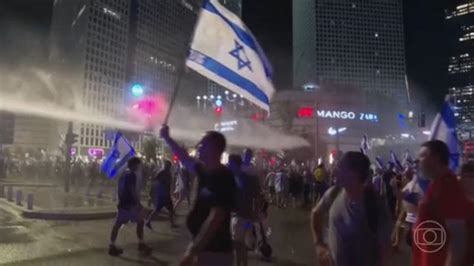 Israel Tem Dia De Protestos Contra O Primeiro Ministro Benjamin