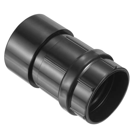 Uxcell Vacuum Hose Reducer Adapter Cleaner Dust Fitting 41mm To 44mm Id Black